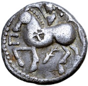 Tetradrachm Wheel Countermark Type, Central and Eastern Europe (ancient), 300 BC - 201 BC reverse image
