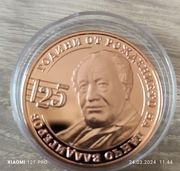 2 Leva 125 Years of the Birth of Pancho Vladigerov, Bulgaria, 2024 reverse image