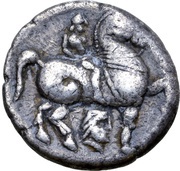 Tetradrachm Ohrlocke Type, Central and Eastern Europe (ancient), 300 BC - 201 BC reverse image