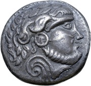 Tetradrachm Baumreiter mit Bartkranzavers Type obverse image