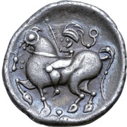 Tetradrachm Baumreiter Type, Central and Eastern Europe (ancient), 300 BC - 201 BC reverse image