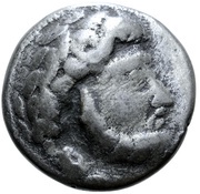 Tetradrachm Baumreiter Type, Verwilderten Group obverse image