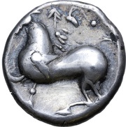 Tetradrachm Baumreiter Type, Central and Eastern Europe (ancient), 300 BC - 201 BC reverse image