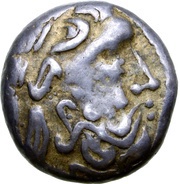 Tetradrachm Eselohr Type obverse image