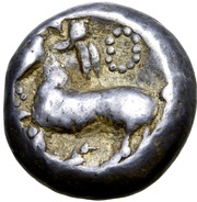 Tetradrachm Eselohr Type, Central and Eastern Europe (ancient), 300 BC - 201 BC reverse image