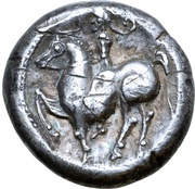 Tetradrachm Dachreiter Type, Central and Eastern Europe (ancient), 300 BC - 201 BC reverse image