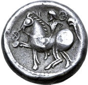 Tetradrachm Dachreiter Type, Central and Eastern Europe (ancient), 300 BC - 201 BC reverse image