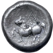 Tetradrachm Pegasus Type, Central and Eastern Europe (ancient), 300 BC - 201 BC reverse image