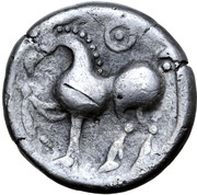 Tetradrachm Kugelwange Type, Central and Eastern Europe (ancient), 300 BC - 201 BC reverse image