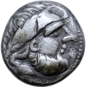 Tetradrachm Kugelwange Type obverse image