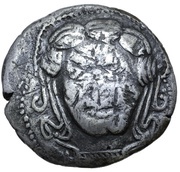 Tetradrachm Apollokopf-Helmschweifreiter Type obverse image