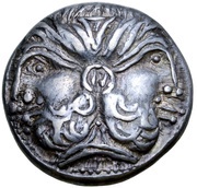 Tetradrachm Janiform Type obverse image