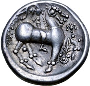 Tetradrachm Janiform Type, Central and Eastern Europe (ancient), 300 BC - 201 BC reverse image