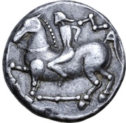 Tetradrachm Ringellocke Type, Central and Eastern Europe (ancient), 300 BC - 201 BC reverse image
