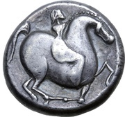Tetradrachm Entenschnabel Type, Central and Eastern Europe (ancient), 300 BC - 201 BC reverse image