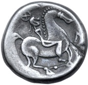Tetradrachm Entenschnabel Type, Central and Eastern Europe (ancient), 300 BC - 201 BC reverse image