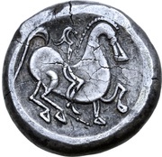 Tetradrachm Eberkopf Type, Central and Eastern Europe (ancient), 300 BC - 201 BC reverse image