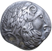 Tetradrachm Audoleon/Vogelreiter Type obverse image