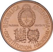 50 Pesos National Constitution Convention obverse image