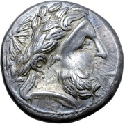 Tetradrachm Trident and Triskeles Type obverse image