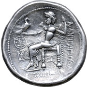 Tetradrachm Philip III type, Central and Eastern Europe (ancient), 300 BC - 201 BC reverse image