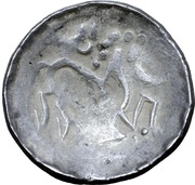 Tetradrachm Zeuskopf/Henkelarmreiter Type, Central and Eastern Europe (ancient), 200 BC - 1 BC reverse image