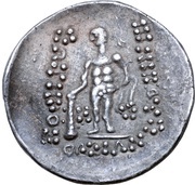 Tetradrachm Thasos Type, Central and Eastern Europe (ancient), 200 BC - 1 BC reverse image