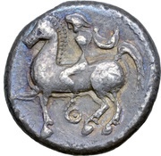 Tetradrachm Monsichelreiter Type reverse image