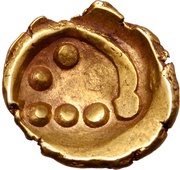 ¼ Stater Regenbogenschüsselchen Type reverse image