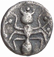 Obol Ameise Type, Central and Eastern Europe (ancient), 200 BC - 1 BC reverse image