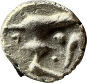 Obol Athena Alkidemos type, Central and Eastern Europe (ancient), 200 BC - 150 BC reverse image