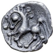 Obol Kleinsilber Type, Central and Eastern Europe (ancient), 100 BC - 1 BC reverse image