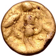 1⁄24 Stater Athena Alkidemos Type, Central and Eastern Europe (ancient), 200 BC - 101 BC reverse image
