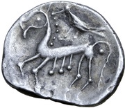 Drachm Tótfalu Type, Central and Eastern Europe (ancient), 100 BC - 1 BC reverse image
