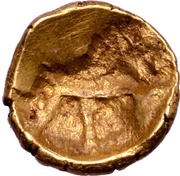 ⅛ Stater Muschel Type, Central and Eastern Europe (ancient), 200 BC - 1 BC reverse image