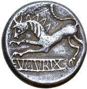 Hexadrachm Evorix Type, Central and Eastern Europe (ancient), 75 BC - 1 BC reverse image
