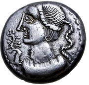 Hexadrachm "Titto Type" obverse image