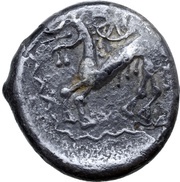 Hexadrachm, Central and Eastern Europe (ancient), 75 BC - 1 BC reverse image