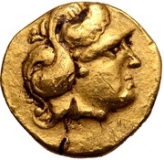 ⅓ Stater Athena Alkidemos Type obverse image