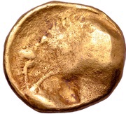 Stater Podmokler Goldknollen Type, Central and Eastern Europe (ancient), 200 BC - 1 BC reverse image