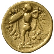 1⁄24 Stater Athena Alkidemos type, Central and Eastern Europe (ancient), 200 BC - 101 BC reverse image