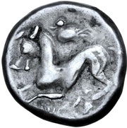 Drachm Simmering and Réte Type, Central and Eastern Europe (ancient), 100 BC - 1 BC reverse image