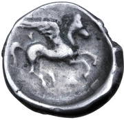 Drachm Simmering and Réte Type, Central and Eastern Europe (ancient), 100 BC - 1 BC reverse image