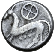 Drachm Simmering and Réte Type, Central and Eastern Europe (ancient), 100 BC - 1 BC reverse image