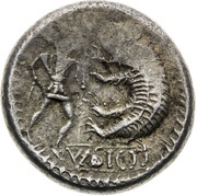 Hexadrachm Coisa Type, Central and Eastern Europe (ancient), 70 BC - 40 BC reverse image
