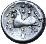 Tetradrachm Buckelavers Type, Central and Eastern Europe (ancient), 300 BC - 101 BC reverse image