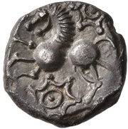 Quinarius, Central and Eastern Europe (ancient), 50 BC - 30 BC reverse image