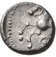 Quinarius, Central and Eastern Europe (ancient), 50 BC - 30 BC reverse image