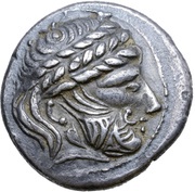 Tetradrachm Y auf Postament Type obverse image