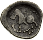 Tetradrachm Sattelkopfpferd Type, Central and Eastern Europe (ancient),  reverse image